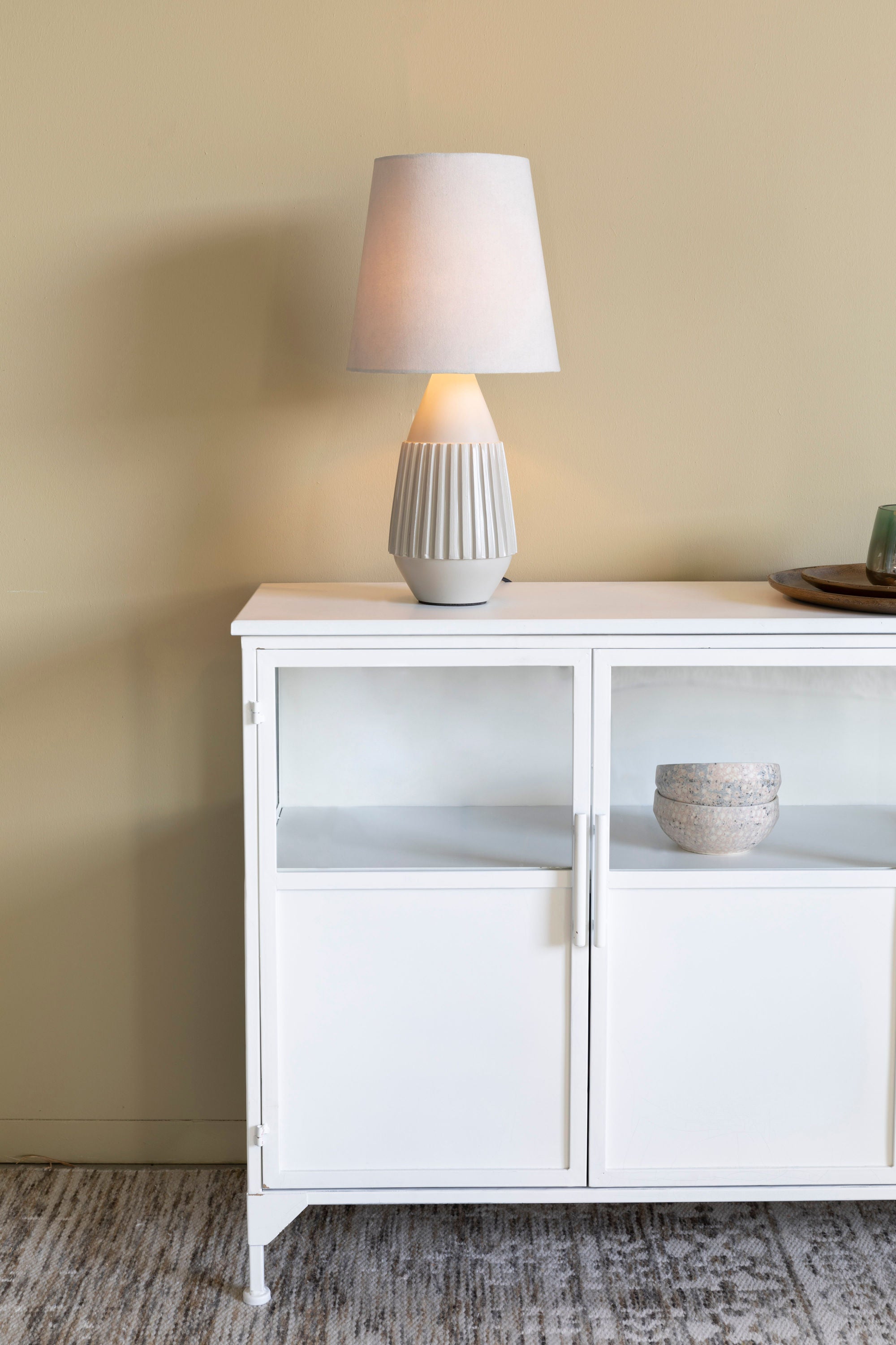 Aysa Sand Aluminum Table Lamp